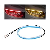 Car LED Headlight Strip Lights, Exterior Dual Color