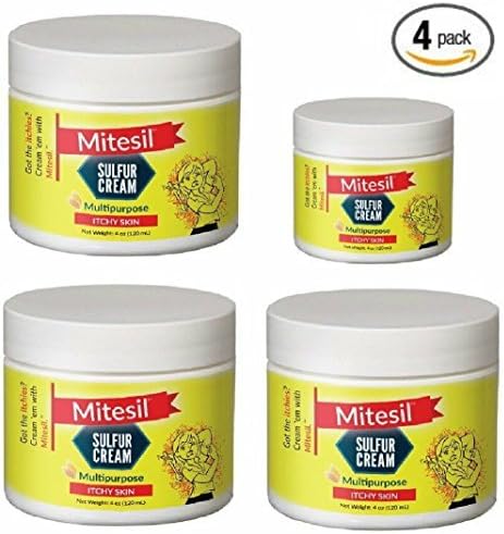 4 Pack - Mitesil Mite Cream - Relief