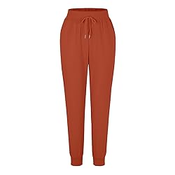 JIOEEH Cargo Pants Women Drawstring Back Elastic