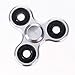 VANKER Fidget Spinner Toy Stress Reducer Ceramic Bearing - Perfect For ADD, ADHD, Anxiety, and Autism Adult Children (Metal Silver)