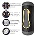 Hands-Free Male Masturbator Penis Training Vibrator, Sexual Endurance Prolonging Massager 10 Modes, Glans Trainer Stimulator Adult Sex Toys to Reduce Sensitivity & Improve Men’s Durability (Black)