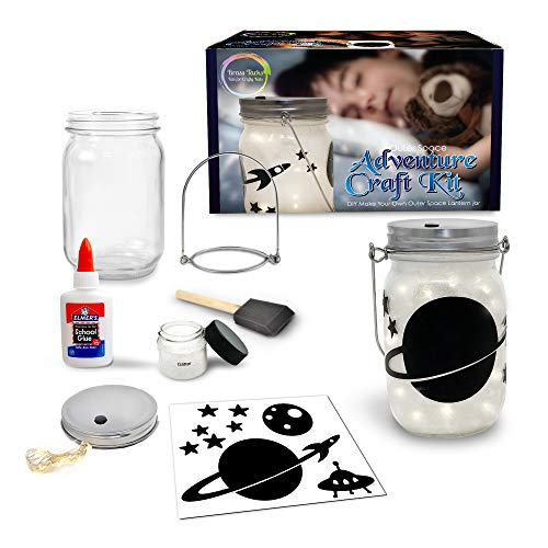 Mason Jar Lantern Craft Kit DIY Make Your Own Lantern Jar Craft