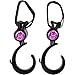 Stroller Hooks with Swivel – Multi Purpose Accessories – Conveniently Hang Diaper Bag and Purse