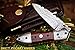 DKC Knives (40 6/18) DKC-59 Dartmouth Damascus Folding Pocket Knife 4.5