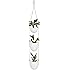 Mkono Ceramic Hanging Planter with 3 Flower Pots Succulent Air Plant Holder Wall Decor