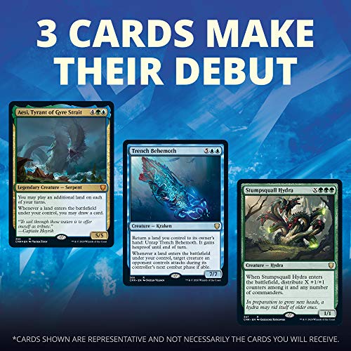 Magic The Gathering Commander Legends Commander Deck Reap the Tides
