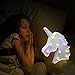 AIZESI Unicorn Light,Unicorn Lamps,Marquee Battery Operated Table Led Ligths Wall Decoration Girls Bedroom,Living Room, Christmas,Party as Kids Gift (Unicorn White)