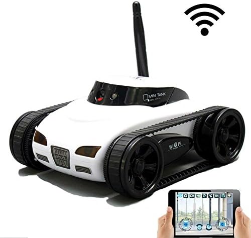 Mini RC Wifi Tank Robot with FPV HD Camera, MaQue Remote Control By Iphone Android Phone RC Tank Kids Toy