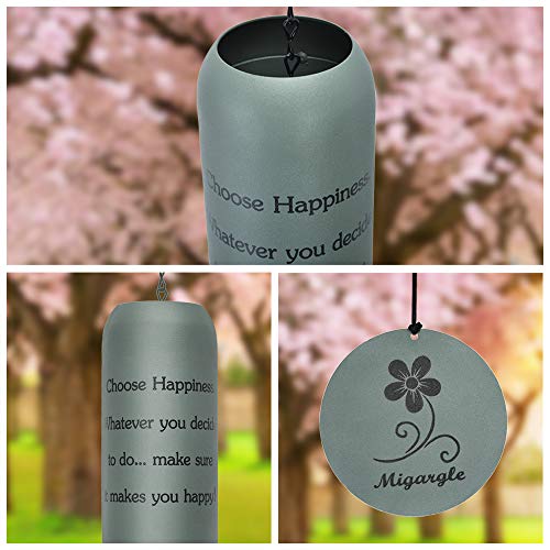 Migargle Wind Chimes Heroic Wind Bell-Outdoor Wind Chimes for Garden, Windows, Gift for Thanksgiving, Christmas, 24 inch - Thumbnail 4