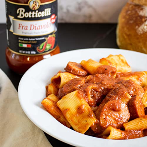 Spicy Fra Diavolo Premium Italian Pasta Sauce by Botticelli, 24oz Jars