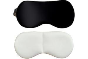 Natural Microwave Heated Eye Mask for Stye Eye Treatment -Moist Heat Warm Compress for Eyes -Premium Silk Eye Mask for Dry Ey