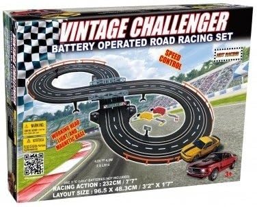 battery operated road racing set