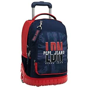 Pepe Jeans Dalton Mochila Escolar, 33.4 litros, Color Azul: Amazon.es