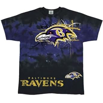 Amazon.com: Baltimore Ravens - Fade Tie Dye T-Shirt: Clothing