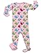 Leveret Whale Footed Pajama 12-18 Months