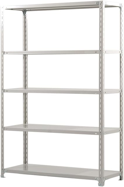 Amazon 双福鋼器 業務用 軽量スチールラック耐荷重1kg 段 横幅10 奥300 高さ1800 5段 Tk6430 5 物品棚 移動棚 文房具 オフィス用品