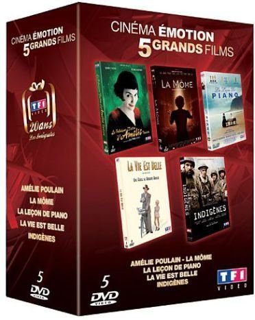 Coffret Anniversaire Tf1 - 20 Ans D'émotions Au Cinéma - Pack