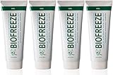 Biofreeze Pain Relieving Gel - 4 Ounce Tube - Pack of 4