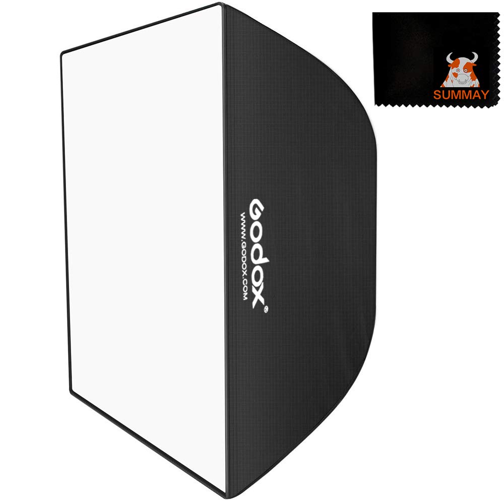GODOX Digital Mount Softbox 50x70 Rectangular Softbox Photography Light for Portrait Product Photography Studio Flash Speedlight (SB-MS 50X70)