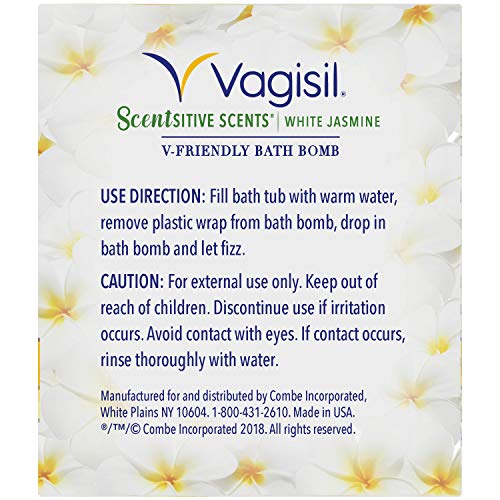 Vagisil Scentsitive Scents VFriendly Bath Bomb, pHFriendly for