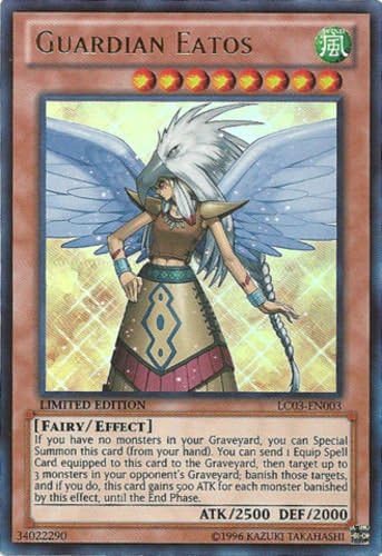 Guardian Eatos - LC03-EN003 - Ultra Rare - Limited Edition YuGiOh Near Mint ,#G14E6GE4R-GE 4-TEW6W245346