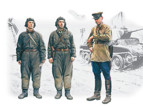 ICM Models Soviet Tank Crew 1939-1942 Building Kit