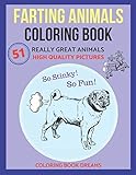 Farting Animals Coloring Book by 