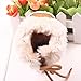 Voberry Baby Infant Girls Flat Snow Fashion Cute Booties Boots (0-4months, Khaki)