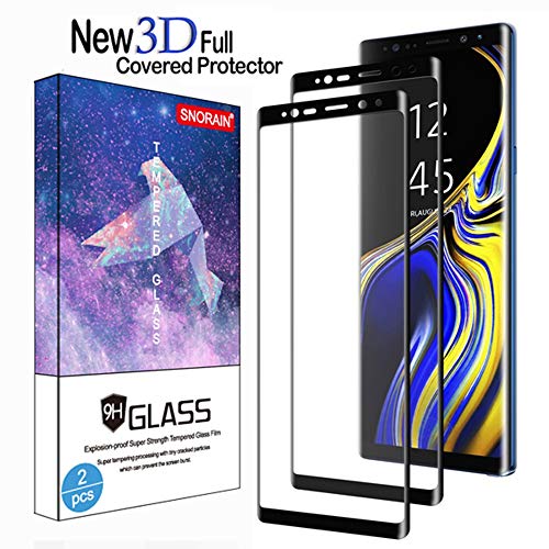 Galaxy Note 9 Screen Protector, (2-Pack) Tempered Glass Screen Protector [Force Resistant up to 11 pounds] [Full Screen Coverage] [Case Friendly] for Samsung Note 9 (Released in 2018) - Thumbnail 7