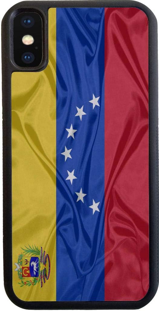 Hard Rubber Phone Case for iPhone X - iPhone Xs Case Cover - Venezuela Flag