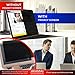 Akamai Office Products 13.3 Inch 2016 to Current MacBook Pro Magnetic Privacy Screen (16:10) - Display Security - Also Fits 2018 MacBook Air (Latest 13 inch MacBook Pro & 2018 MacBook Air)