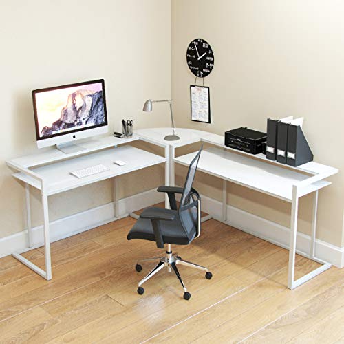 Best L Desk With Shelves Amazon Prime