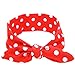 Newborn Baby Headbands with Knotted Rabbit Ears Bows, Girl's Hairbands for Newborn,Toddler and Children