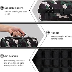 co2CREA Hard Travel Case Replacement for JBL Flip 6