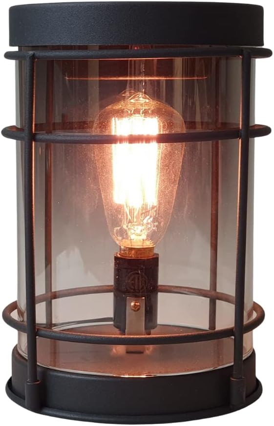 Cello Black Metal Infinity Edison Electric Melt Burner Wax & Oil Burner