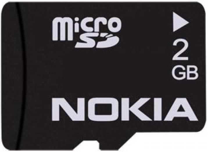 Nokia 2GB Micro SD Card Memory Storage with Retail Packaging
