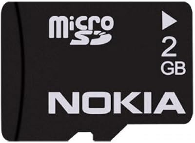 Nokia 2GB Micro SD Card Memory Storage with Retail Packaging