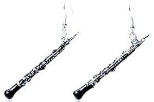 JENDE Oboe Reed Earrings Silver, Beautiful Look Earrings build with Premium Material