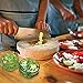 Native Spring No Mess Garlic Press Grater with a Twist, Peels Minces or Crushes for Quick Meal Preparation Green