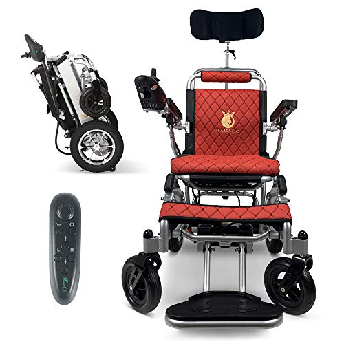 2022 MAJESTIC BUVAN New Lightweight Electric Wheelchair Foldable Long