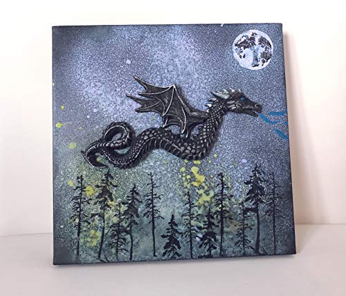 Katy Sue Serpent Dragon Silicone Mold for Cake Decorating, Cupcakes, Sugarcraft, Cookies, Crafts, Cards and Candies, Food Safe Approved, Made in The UK