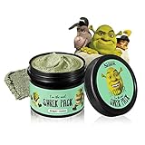 DCKR Real Shrek Wash-Off Pack - Pore Minimizer and Sebum Remover for Deep Pore Cleansing by Pure Clay Ingredient from France - Made in Korea