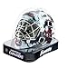 NHL Montreal Canadiens Team Logo Mini Hockey Goalie Mask with Case - Collectible Goalie Mask with Official NHL Logos and Colors
