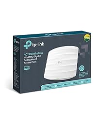 TP-Link - Punto de acceso de montaje en techo N, inalámbrico, 300 Mbps, Blanco