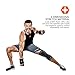 CAMBIVO Knee Brace, Knee Compression Sleeve Support for Running, Arthritis, ACL, Meniscus Tear, Sports, Joint Pain Relief and Injury Recovery (Large (19'' - 21''), Gray-2Pack)