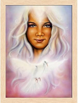 Pitaara Box Young Girl With Radiant White Hair Shining Dove
