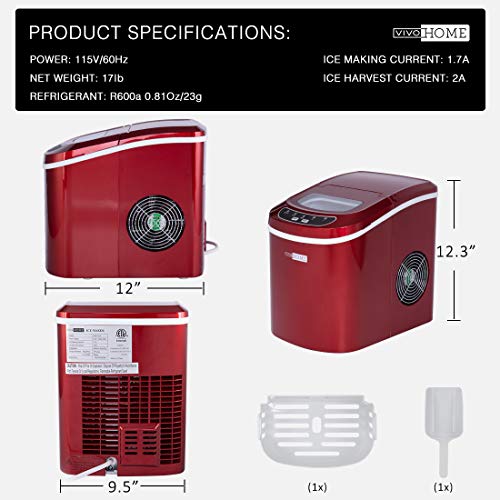 3 VIVOHOME+Portable+Electric+Automatic+Countertop