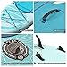 Peak Expedition Inflatable Stand Up Paddle Board — Durable Lightweight Touring SUP with Stable Wide Stance — 11' Long x 32