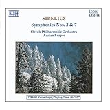 Disco de Jean Sibelius: «Sibelius: Symphonies Nos. 2 And 7» (Anverso)