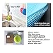 Multi-function Silicone Sponge Brush,Most Helpful Kitchen Essential Dishwashing Gadgets,with Soft Bristles Easy to Clean Dishes,Fruits,Vegetables,Even be Mat for Hot Things 3 Packs